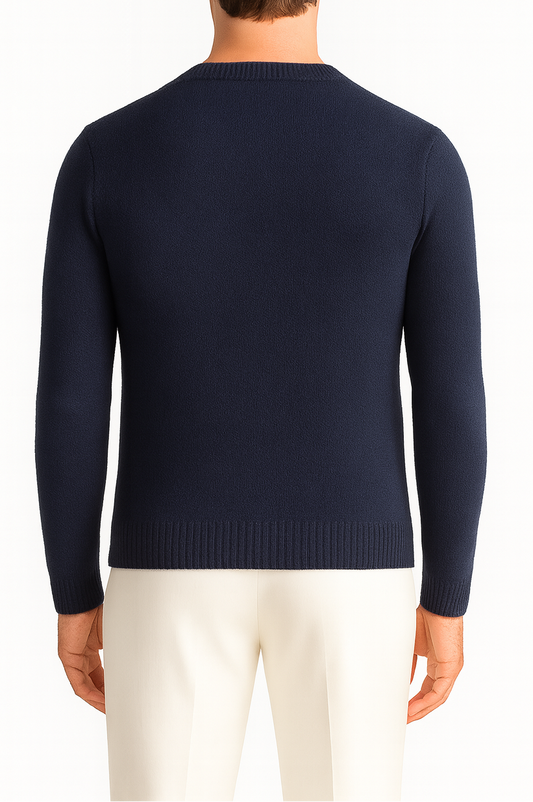 MAGLIONE CABLE-LANA/CASHMERE