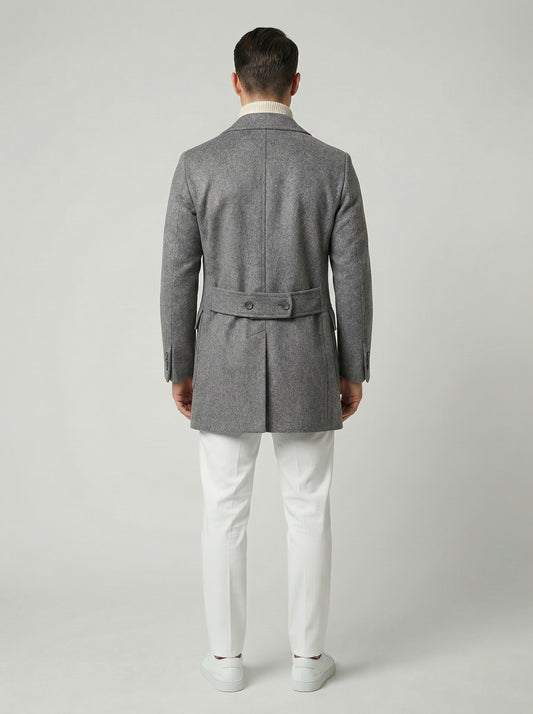 Elton Double-Breasted Coat