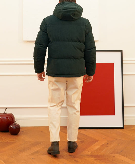 THOMAS VELVET DOWN JACKET