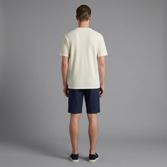 T-Shirt Garzata In Cotone