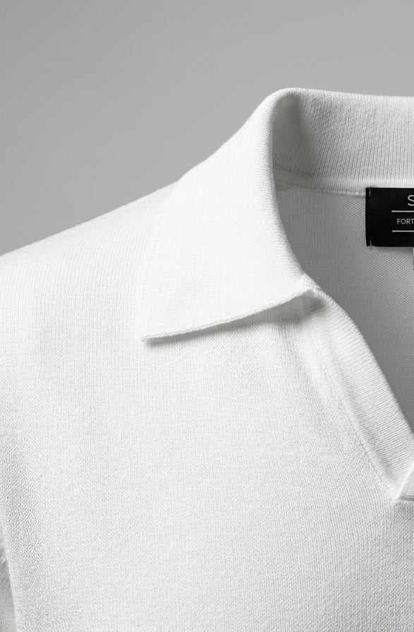 Polo In Lino Leopold - Collo Derby