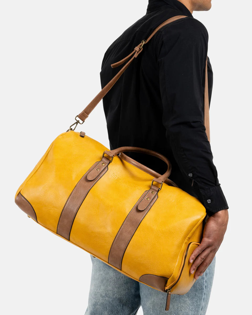 BORSONE DA VIAGGIO (Mustard Yellow) - HERLING