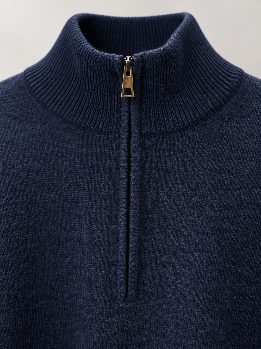 Maglione Mezza Zip - Lana & Cashmere