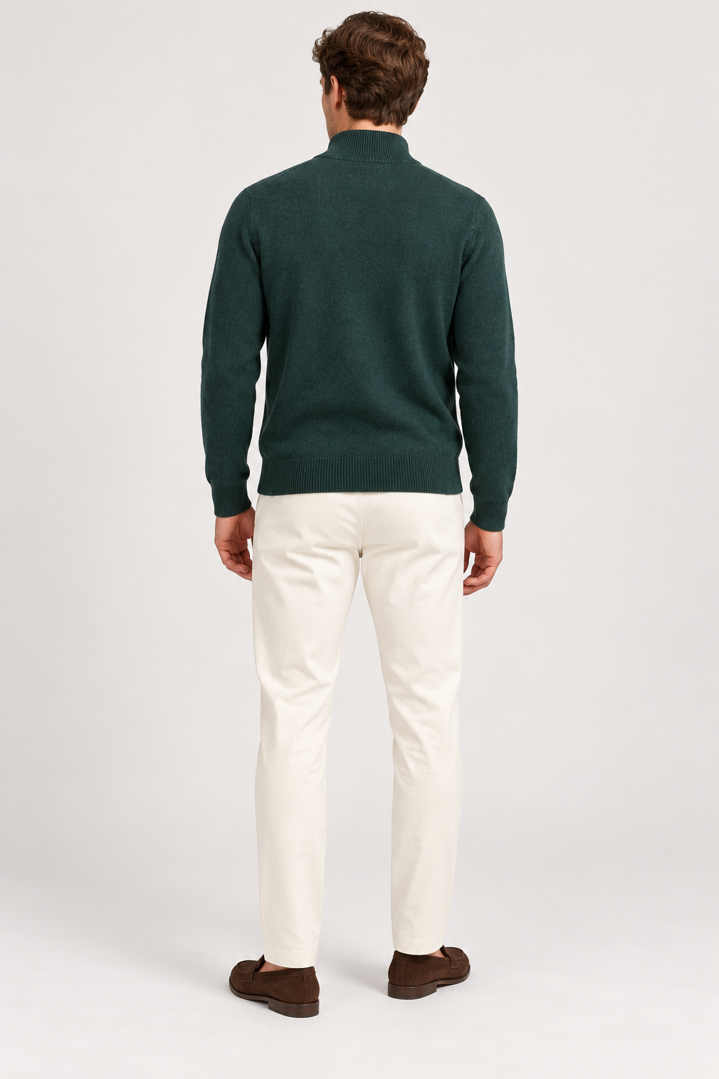 Maglione Mezza Zip - Lana & Cashmere