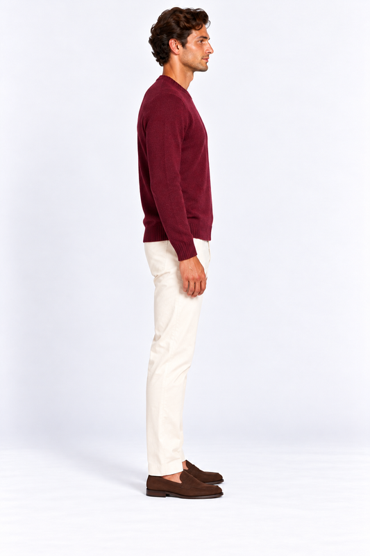 Maglione Girocollo In Lana