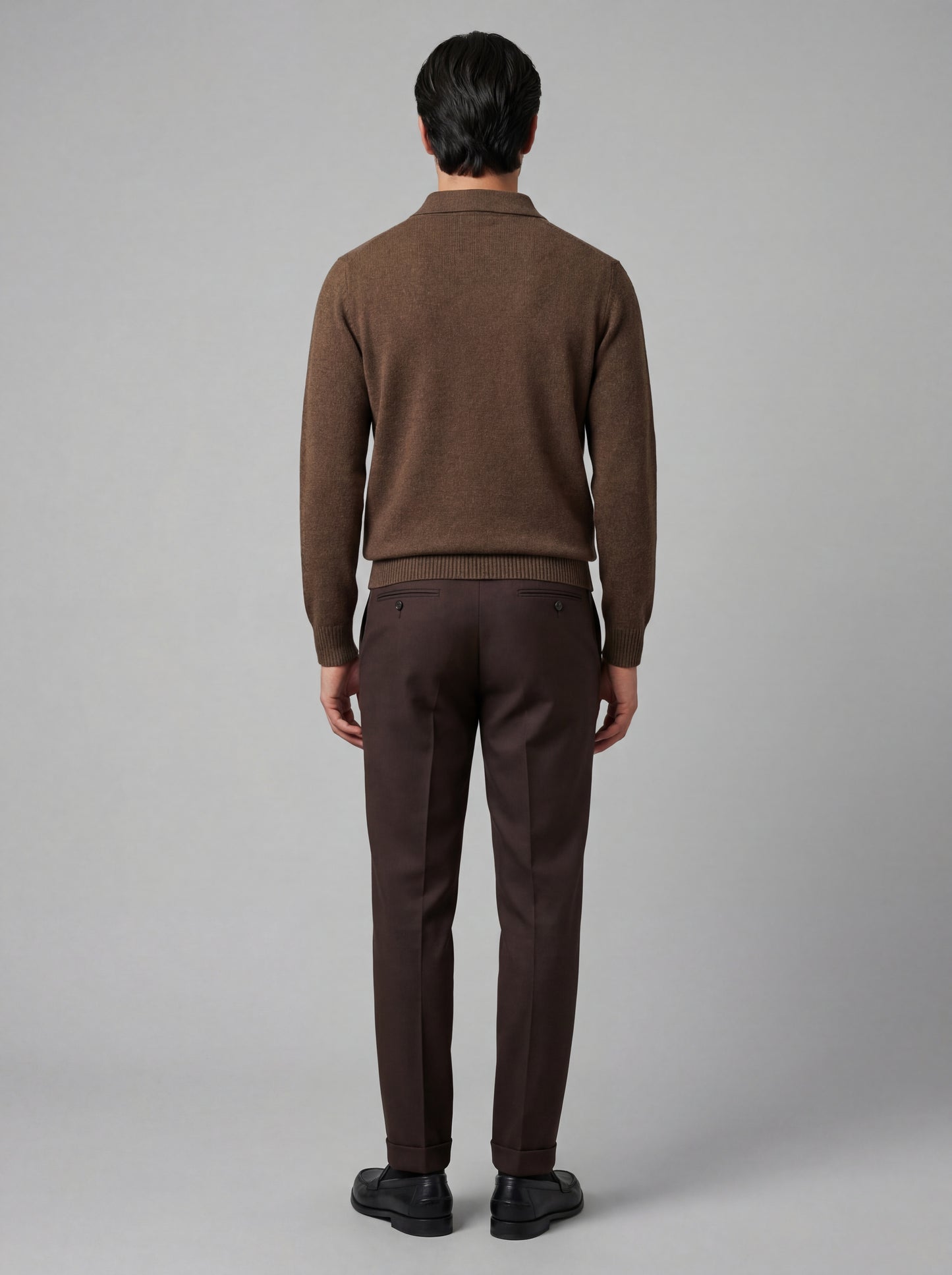 Derby Collar Polo - Wool & Cashmere