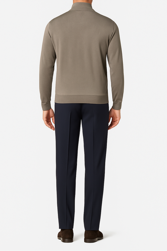 MAGLIA CON ZIP JAMES