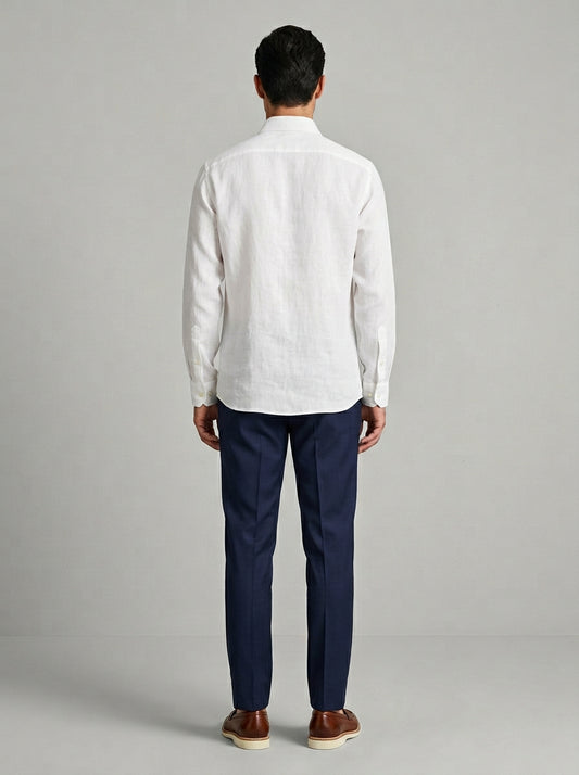 Camicia In Lino Thomas - Regular Fit