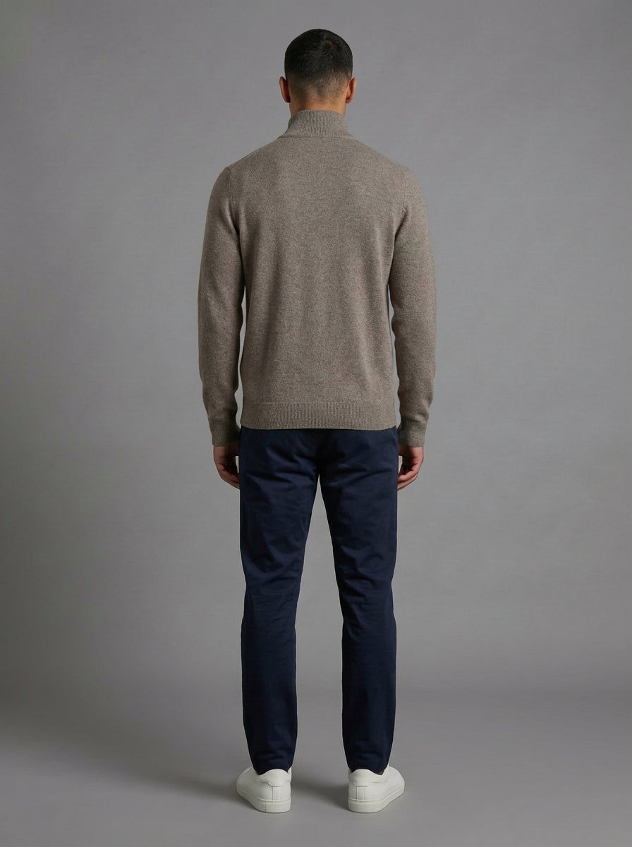 Maglione Con Zip James