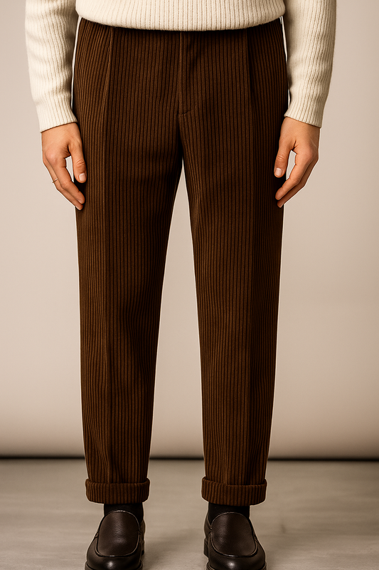 PANTALONE IN VELLUTO ROCCIATORE