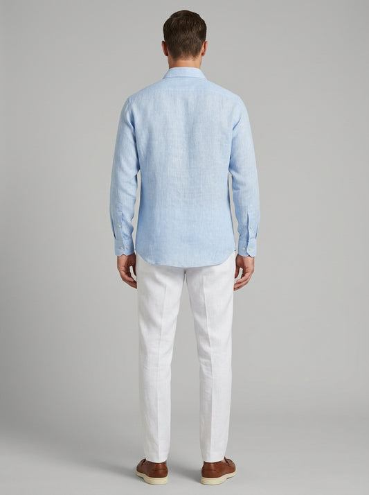 Camicia In Lino Thomas - Regular Fit