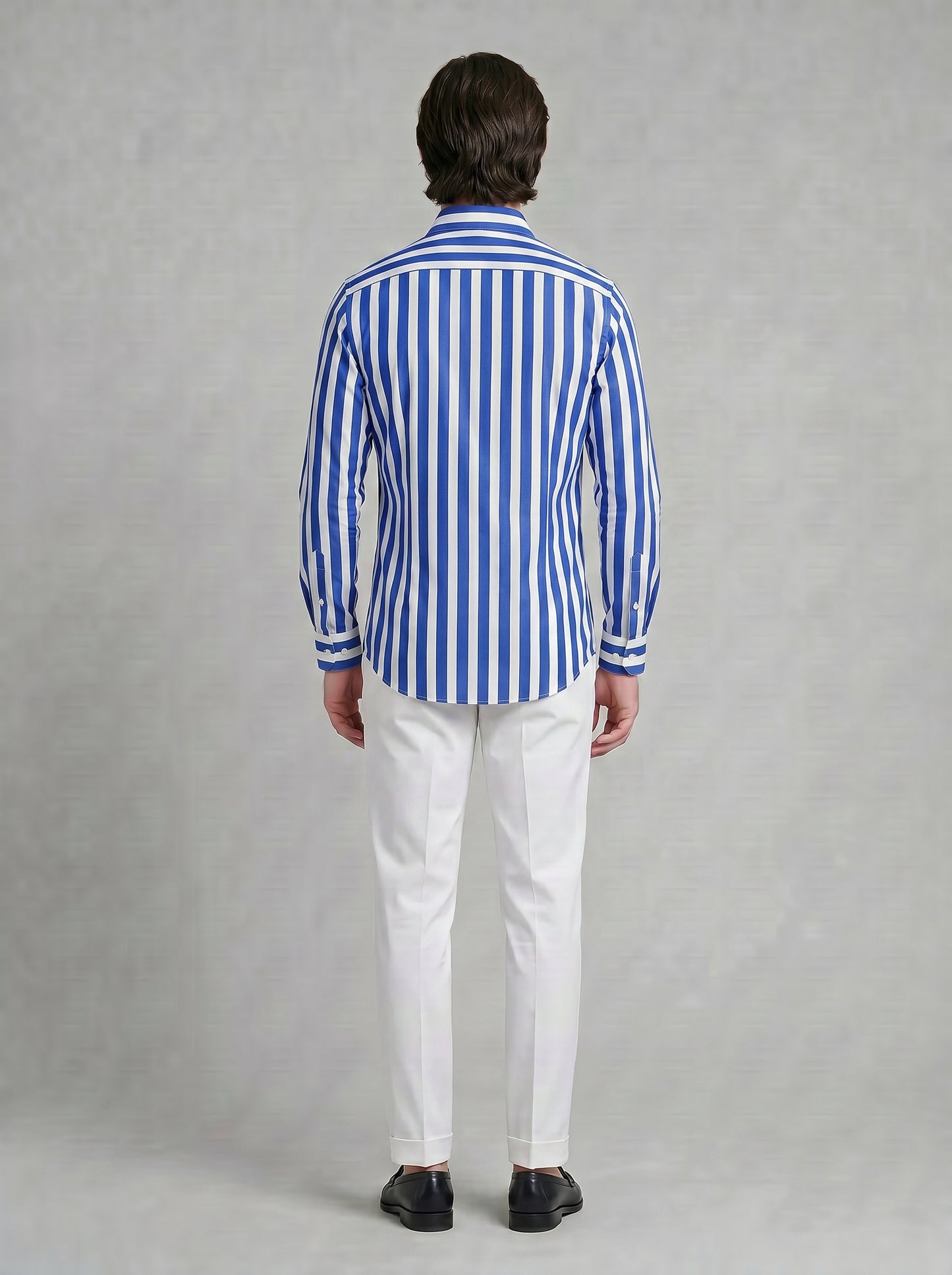 Camicia Righe Larghe Regis
