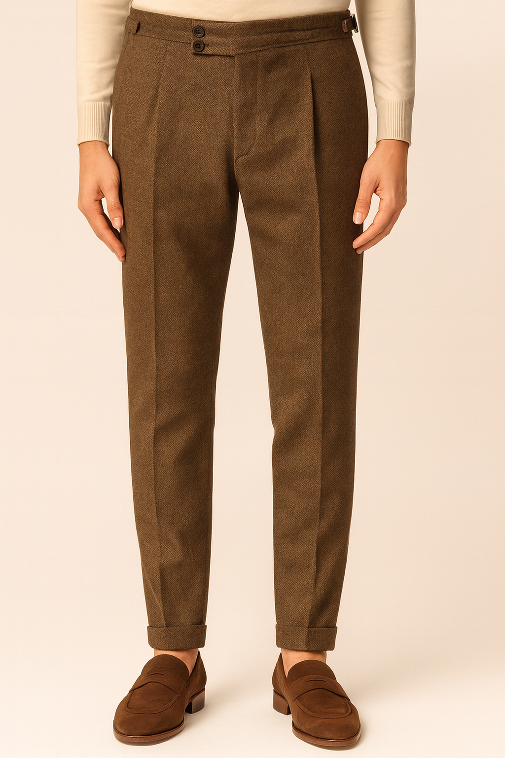 PANTALONE IN FLANELLA WILLIAM