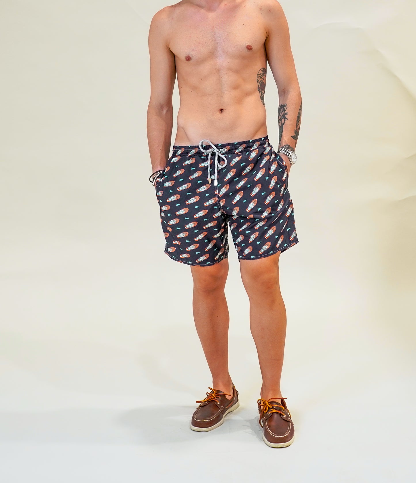 Men's swimsuit in light Iseo fabric