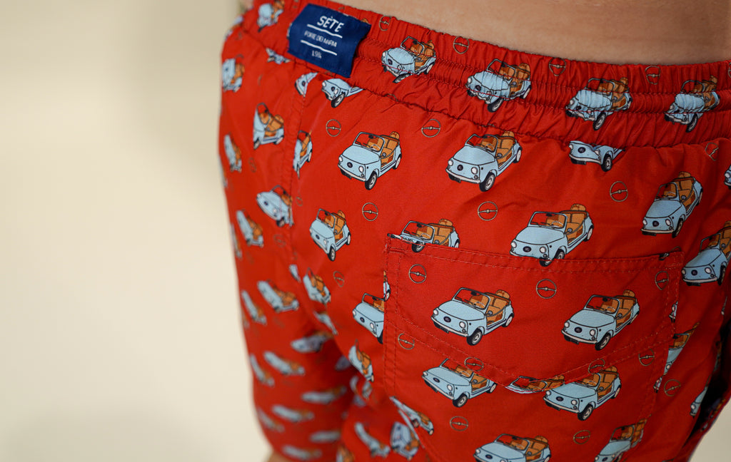 Costume da bagno uomo in tessuto leggero Capri