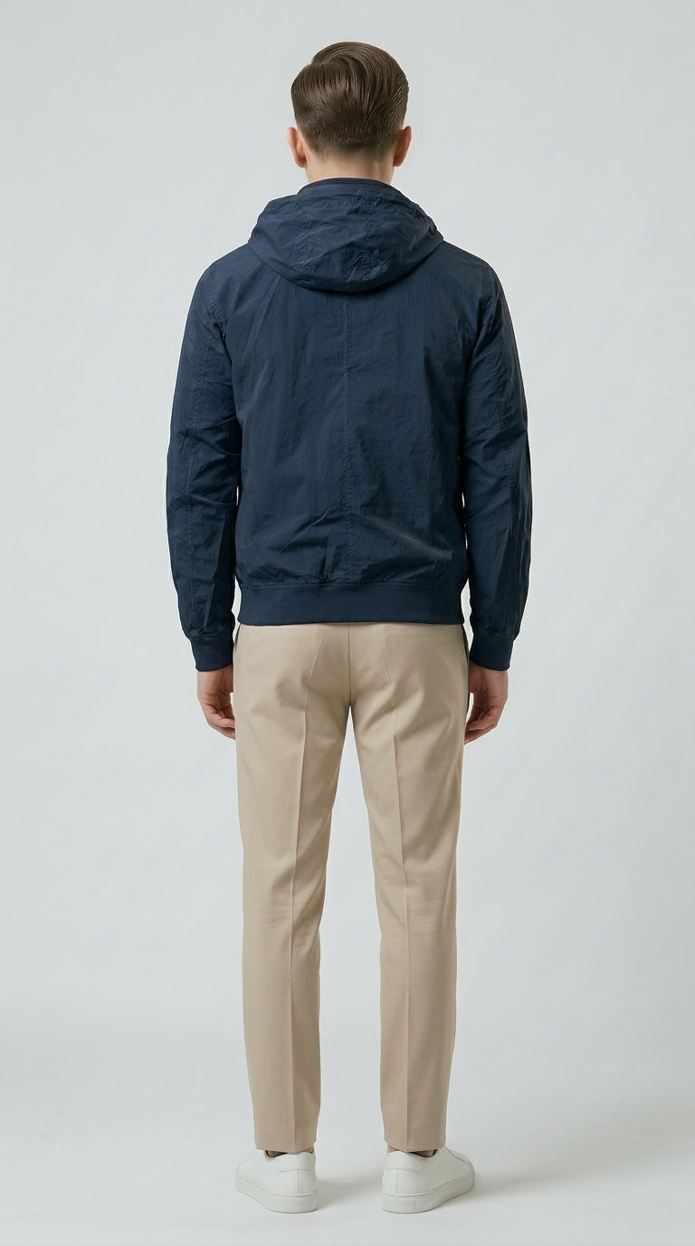 Technical Fabric Bomber Jacket