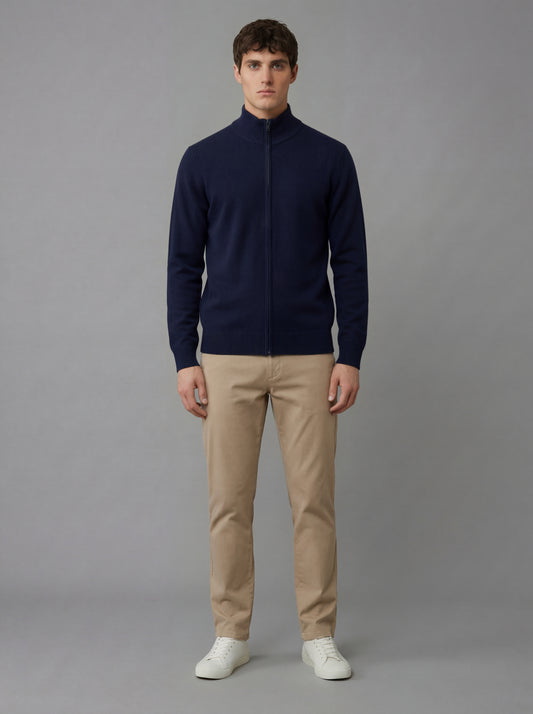 Maglione Con Zip  James