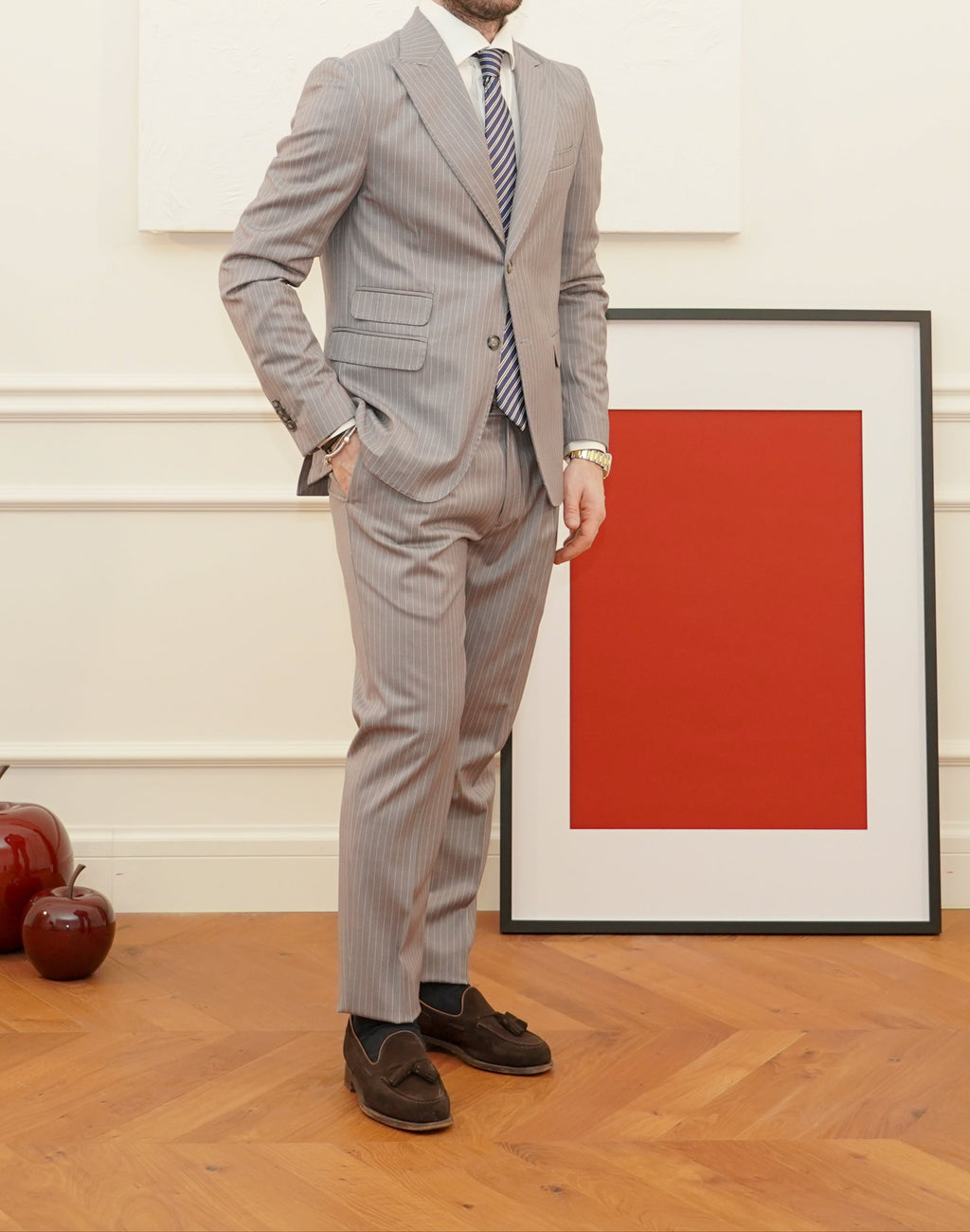GORDON PINSTRIPE SUIT