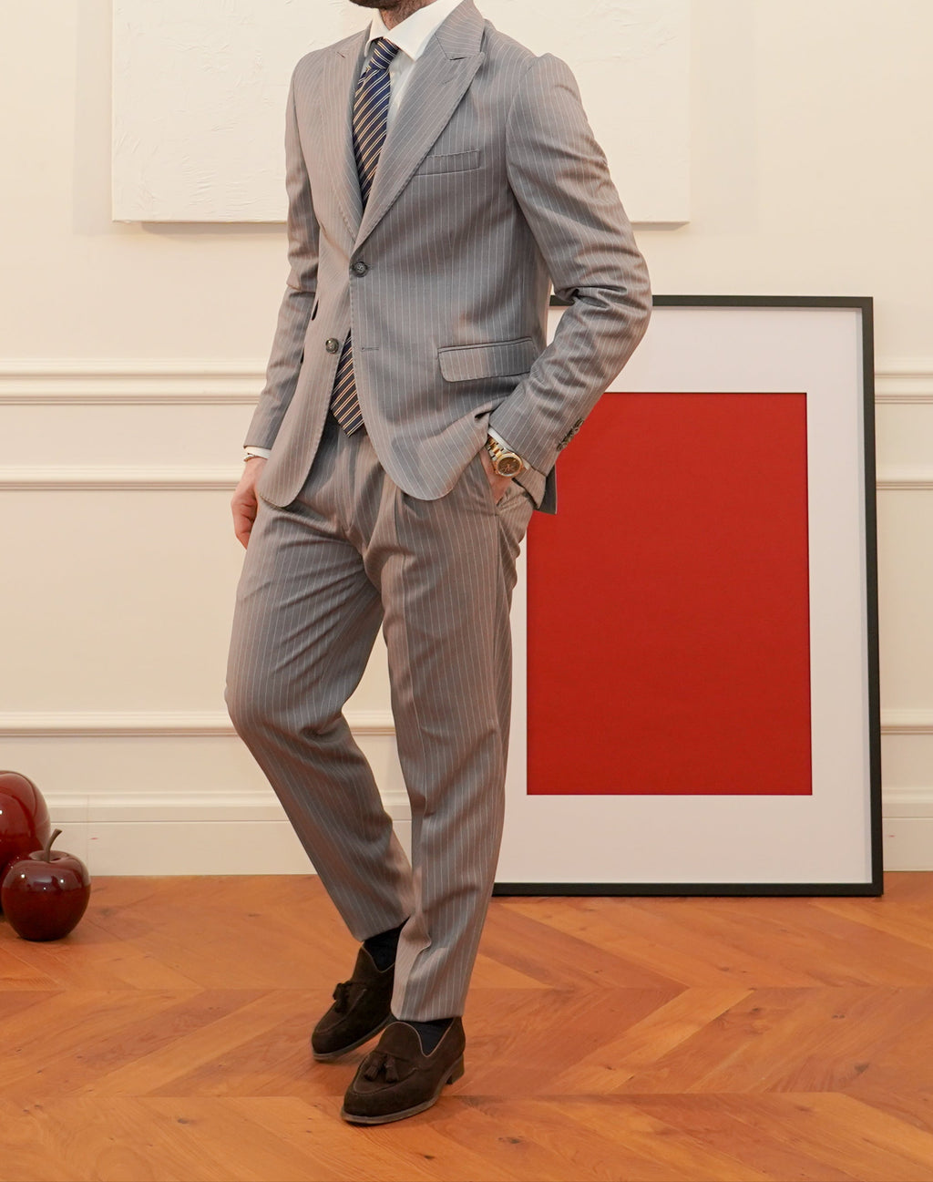 GORDON PINSTRIPE SUIT