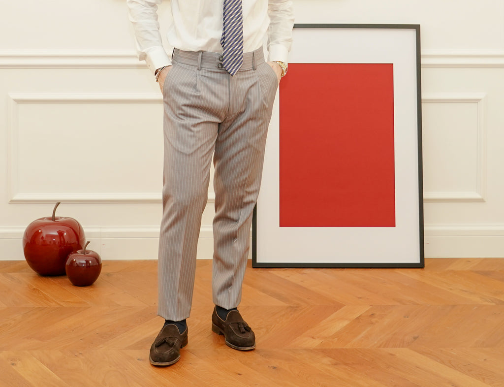 GORDON PINSTRIPE SUIT