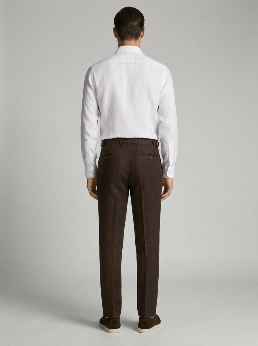 Pantalone In Lino Marcello