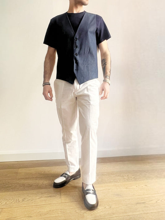 PANTALONE IN LINO HARRISON