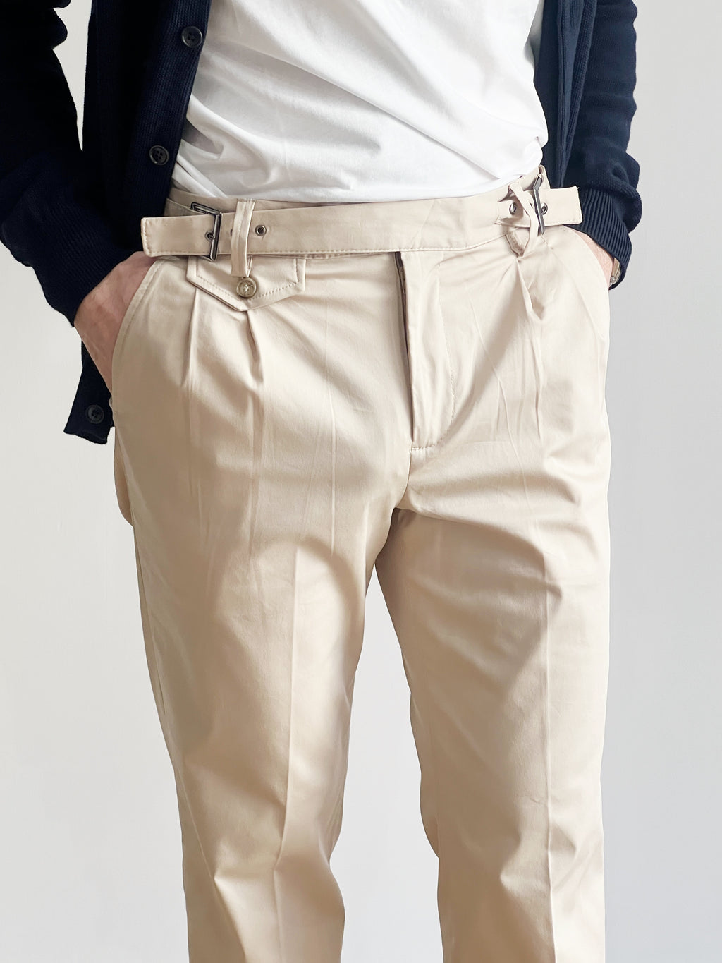 PANTALONE CON CHIUSURA GURKHA JOAQUIN
