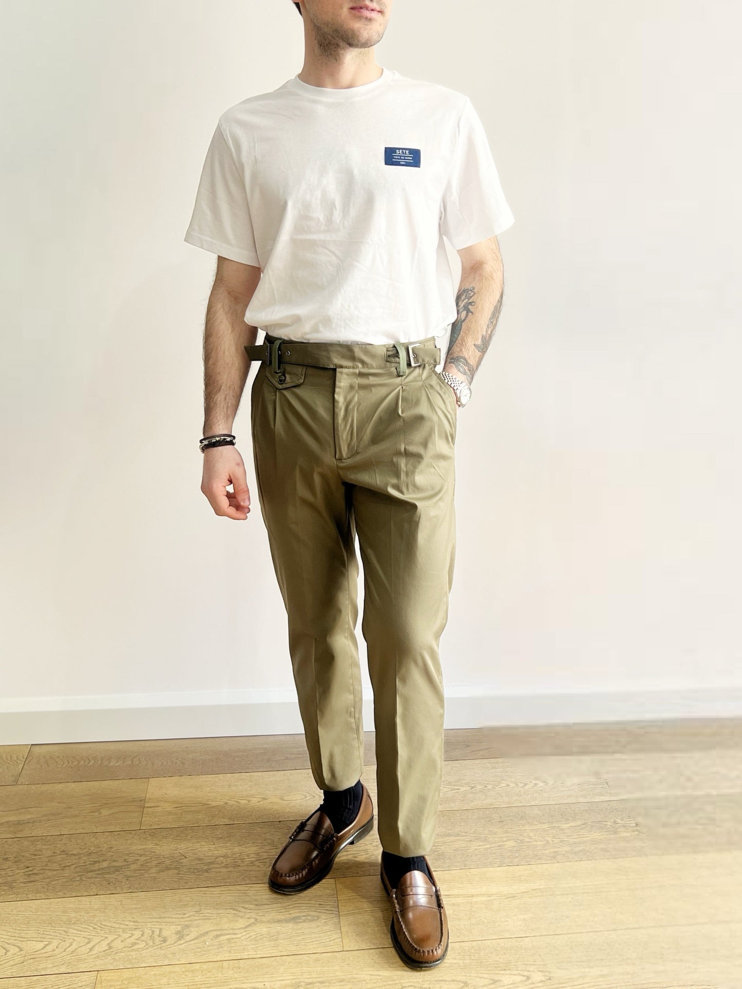 PANTALONE CON CHIUSURA GURKHA JOAQUIN