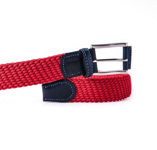 Cintura Intrecciata - Rosso
