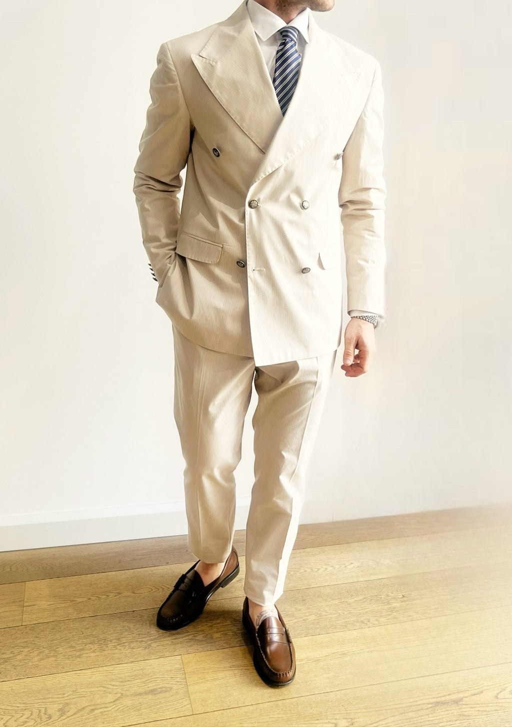 ROBERT PINSTRIPE SUIT