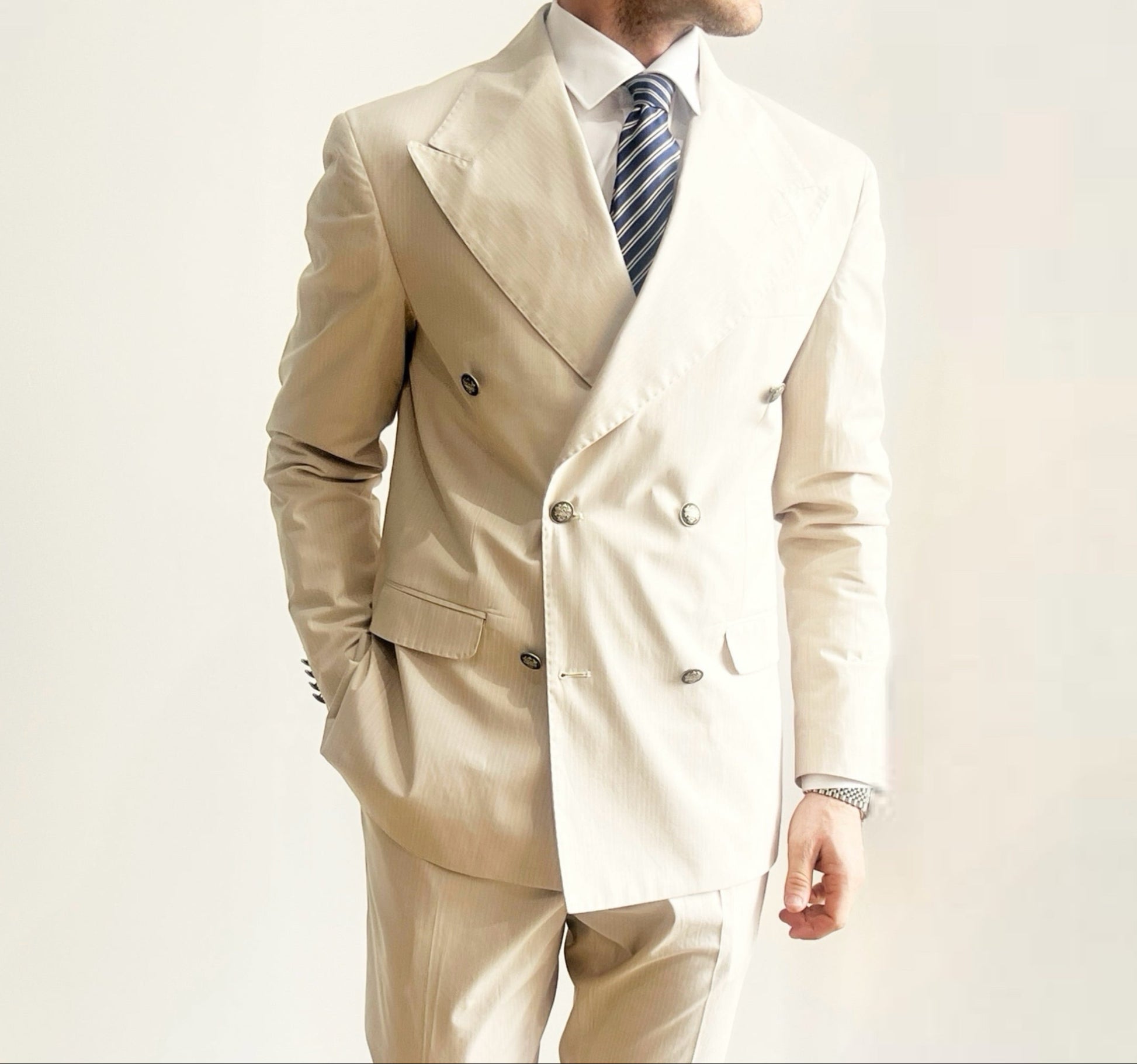 ROBERT PINSTRIPE JACKET