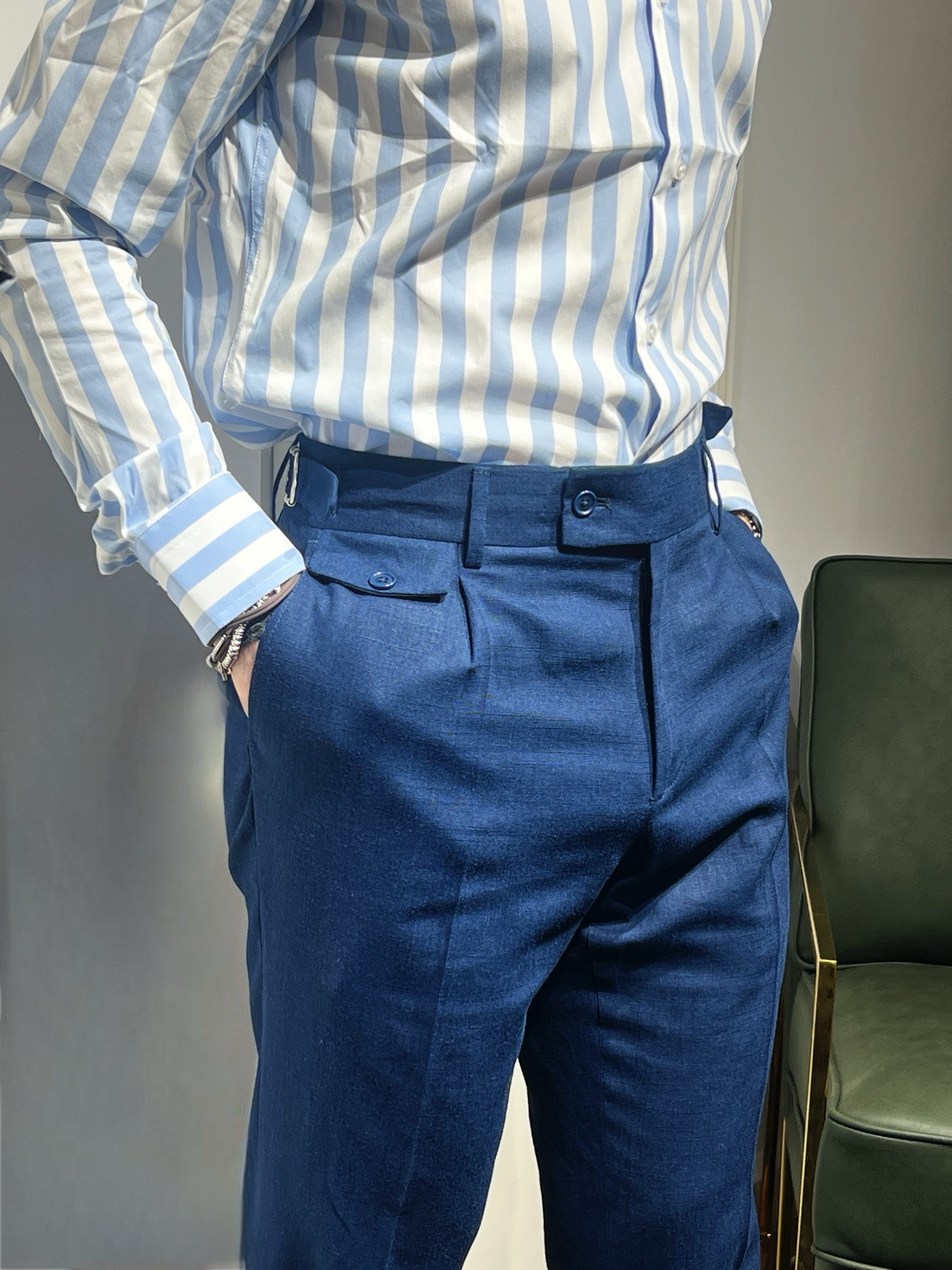 HERRISON LINEN TROUSERS