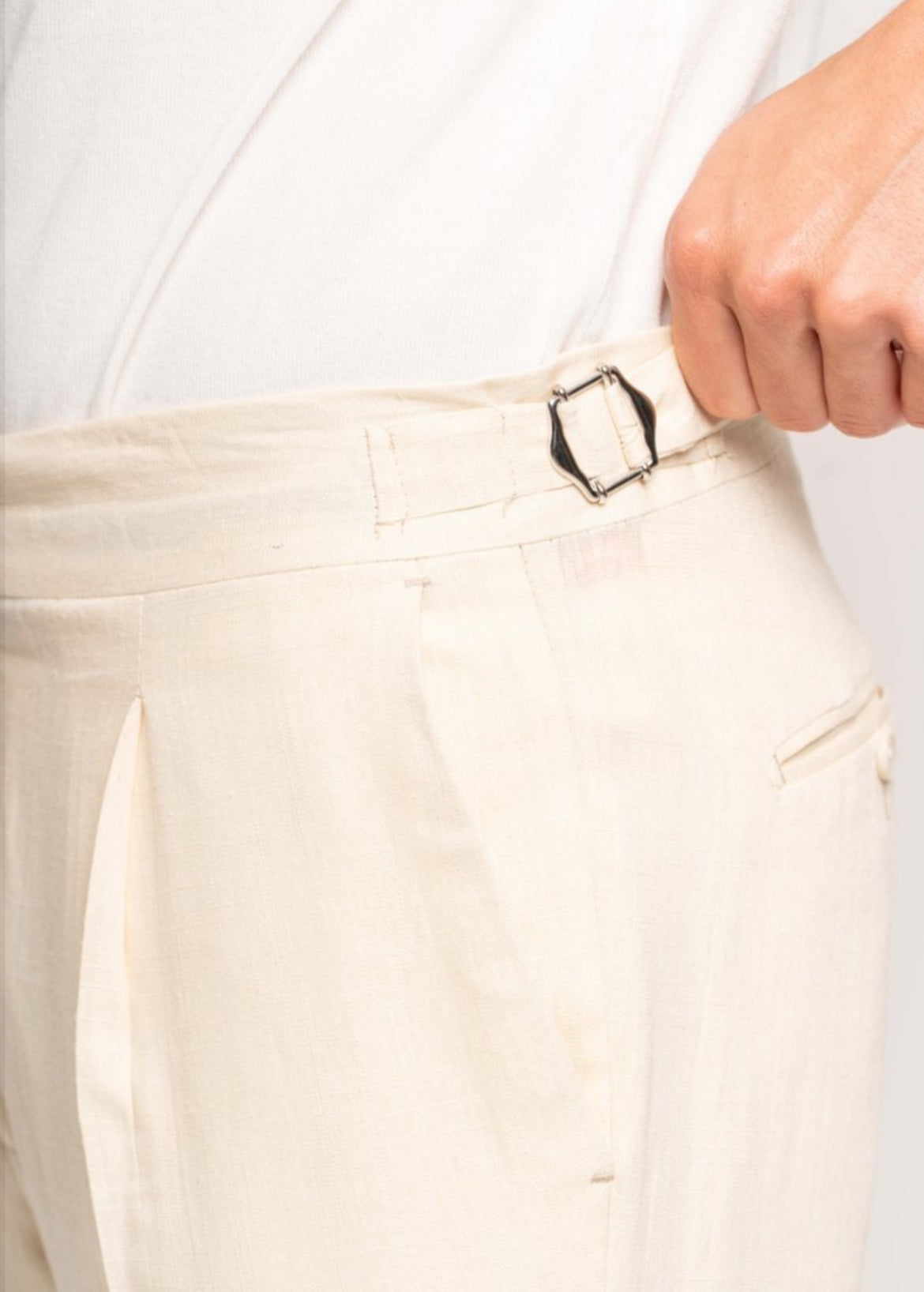 PANTALONE IN LINO MARCELLO