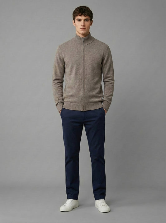 Maglione Con Zip James