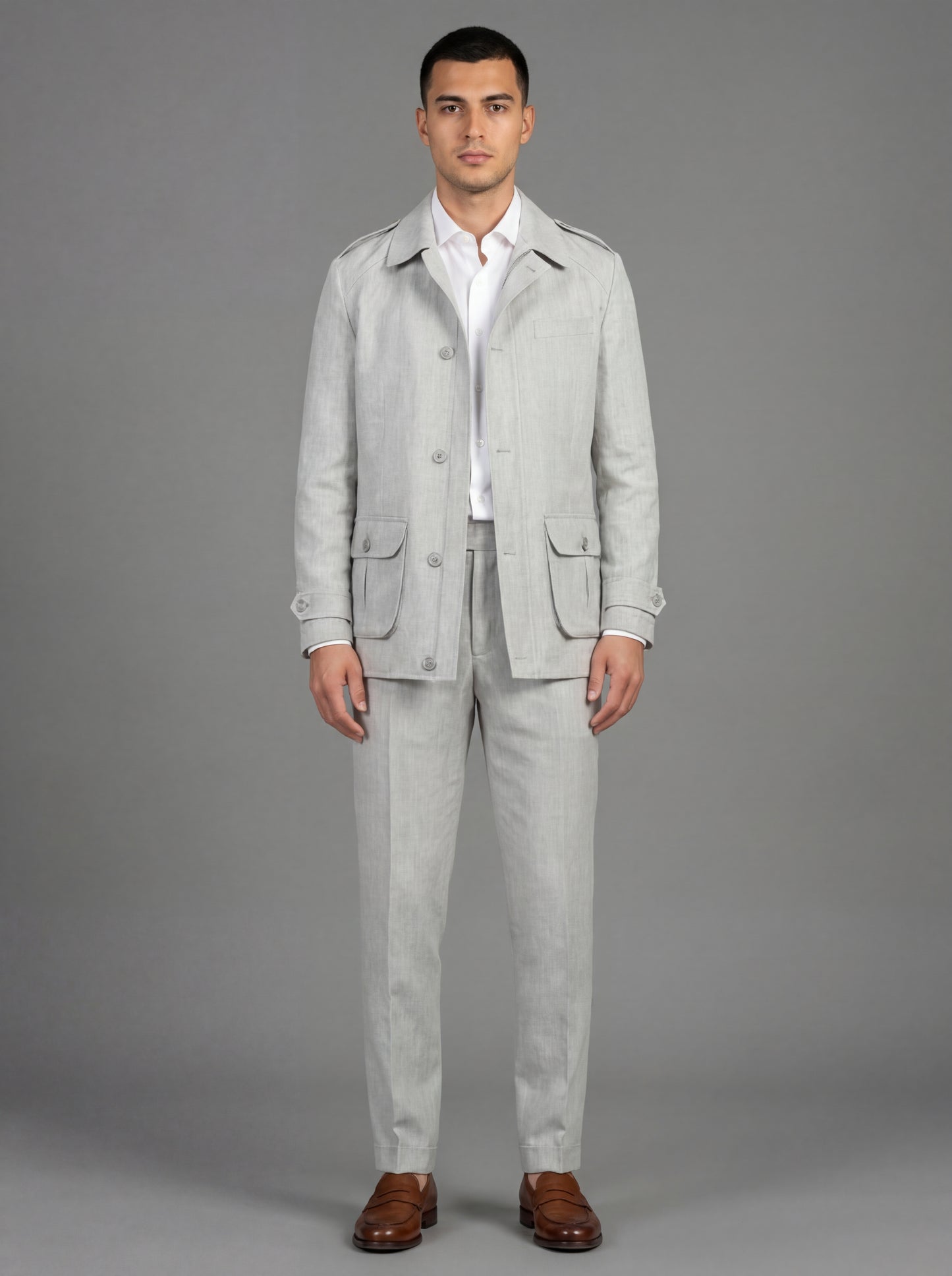 Jacob's Linen Saharan Jacket