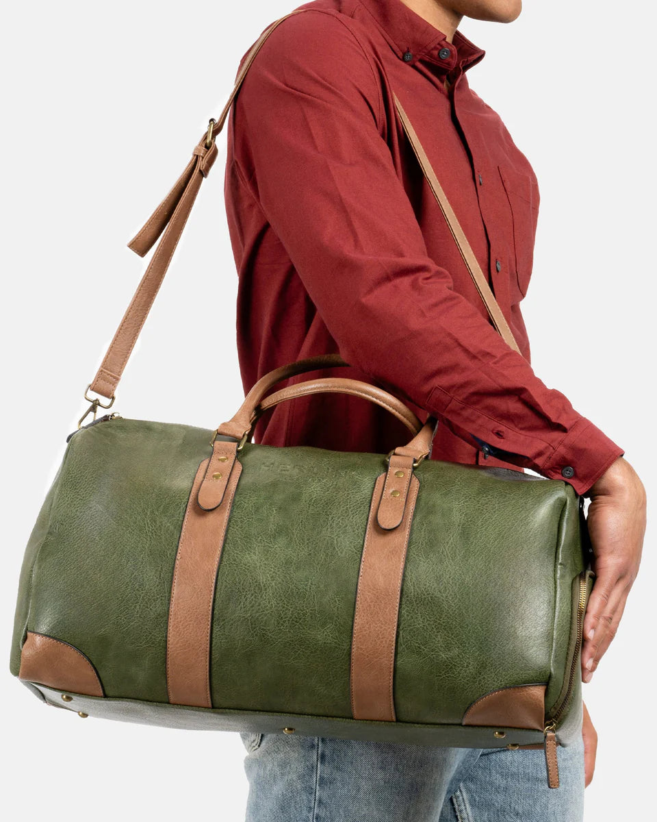 BORSONE DA VIAGGIO (Pewter Green) - HERLING