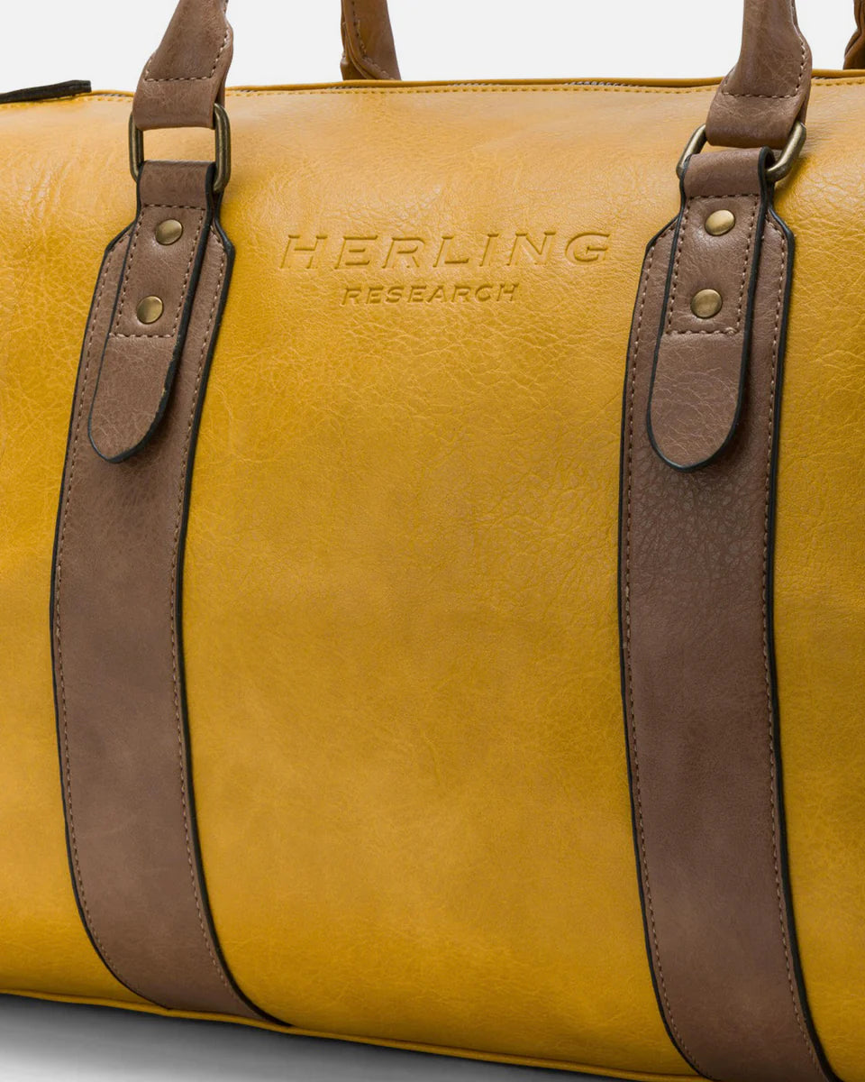 BORSONE DA VIAGGIO (Mustard Yellow) - HERLING