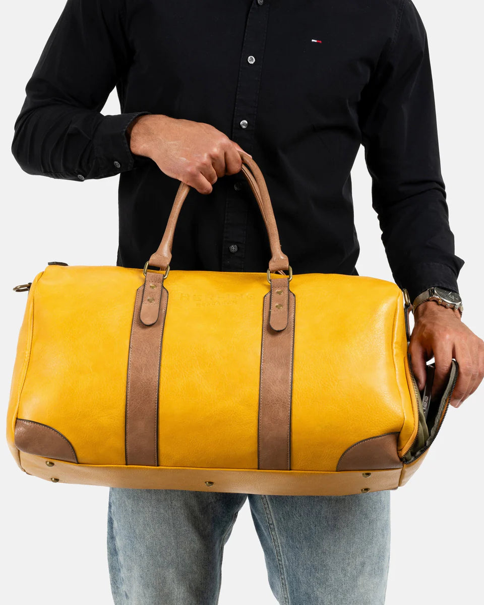 BORSONE DA VIAGGIO (Mustard Yellow) - HERLING