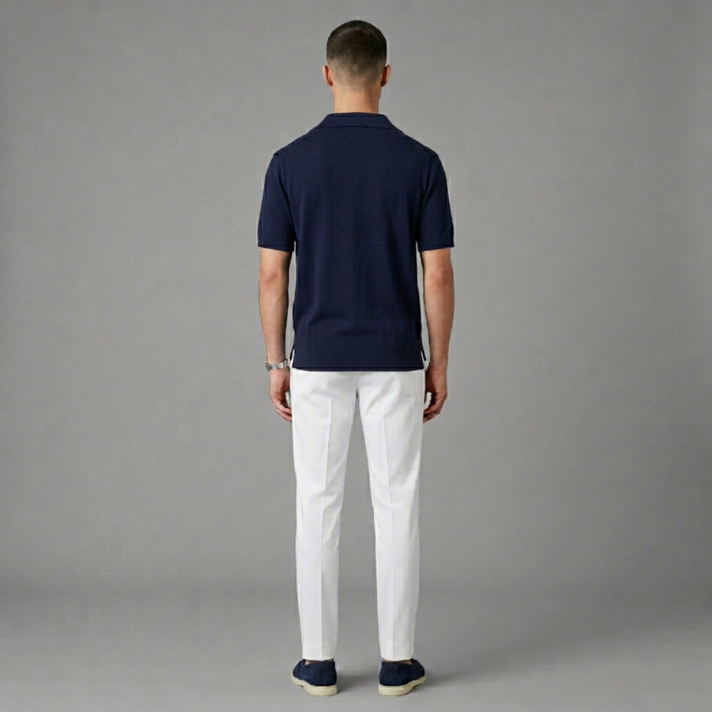 Polo In Cotone Edward - Collo Derby