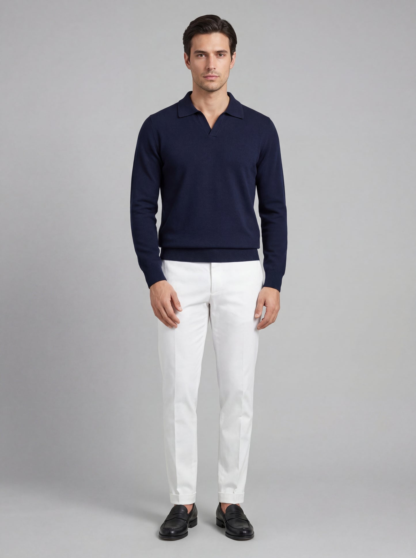 Polo Collo Derby - Lana & Cashmere