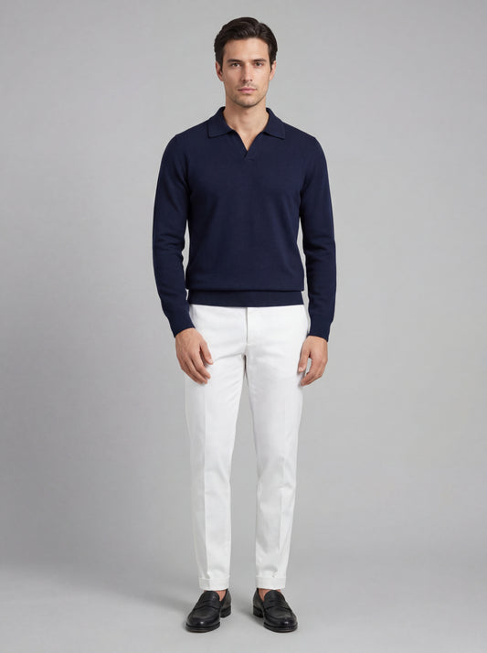 Polo Collo Derby - Lana & Cashmere