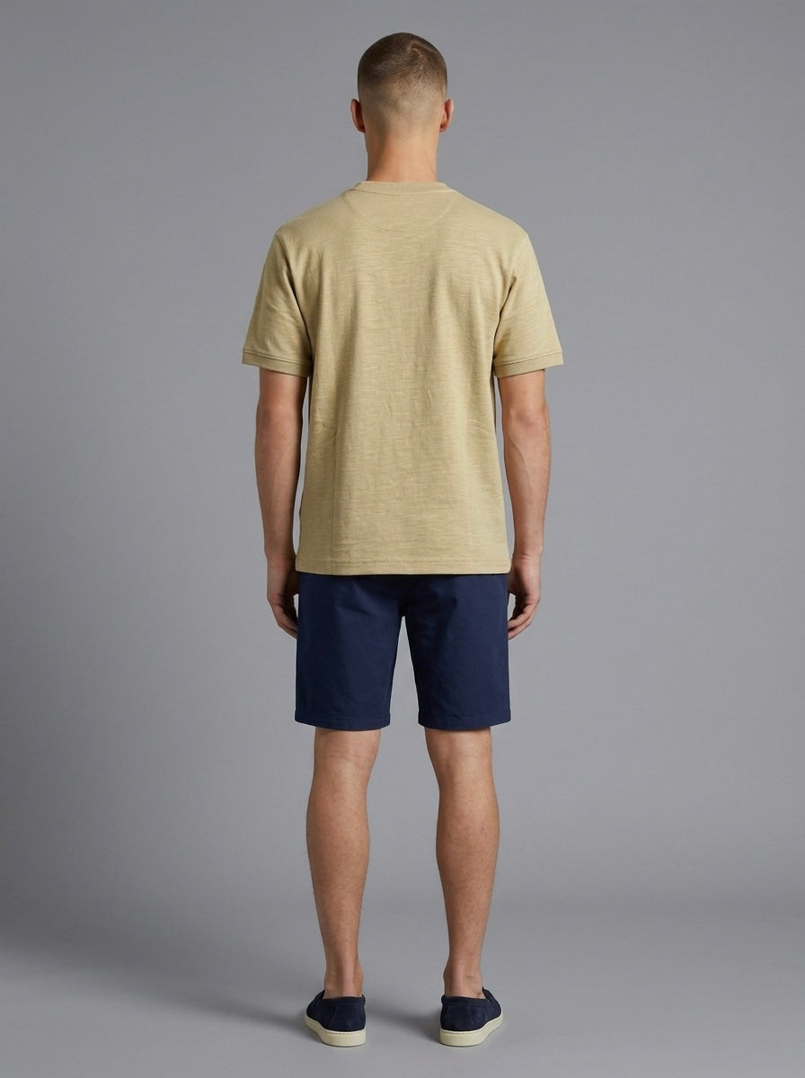 T-Shirt Garzata In Cotone