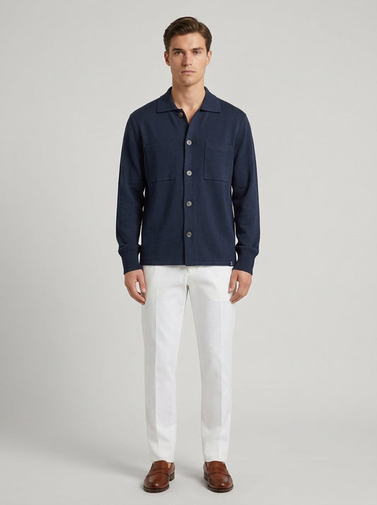 Overshirt In Cotone