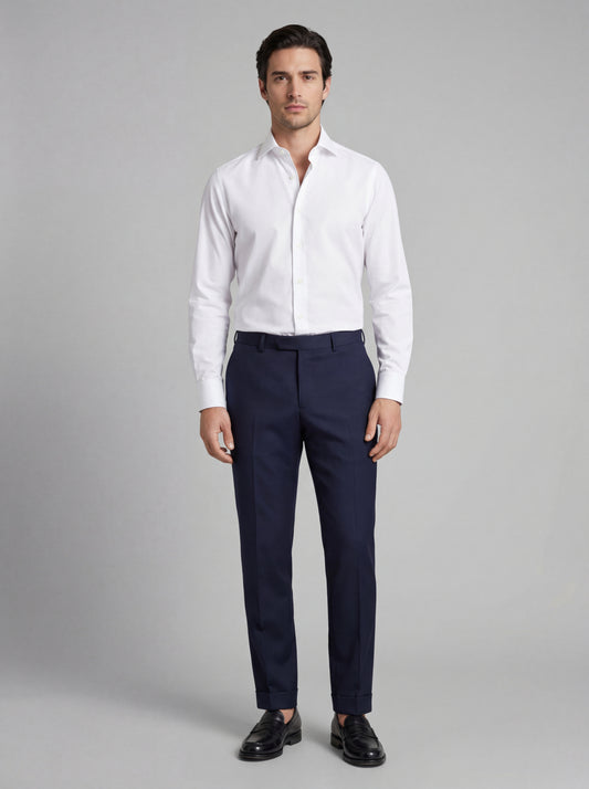 Camicia Twill Di Cotone Oliver