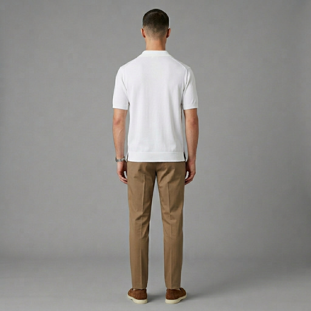 Polo In Cotone Edward - Collo Derby