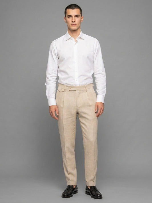 Pantalone In Lino Jacob