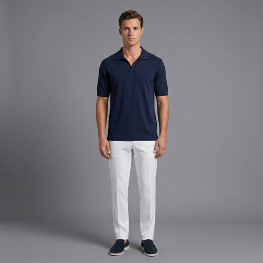 Polo In Cotone Edward - Collo Derby