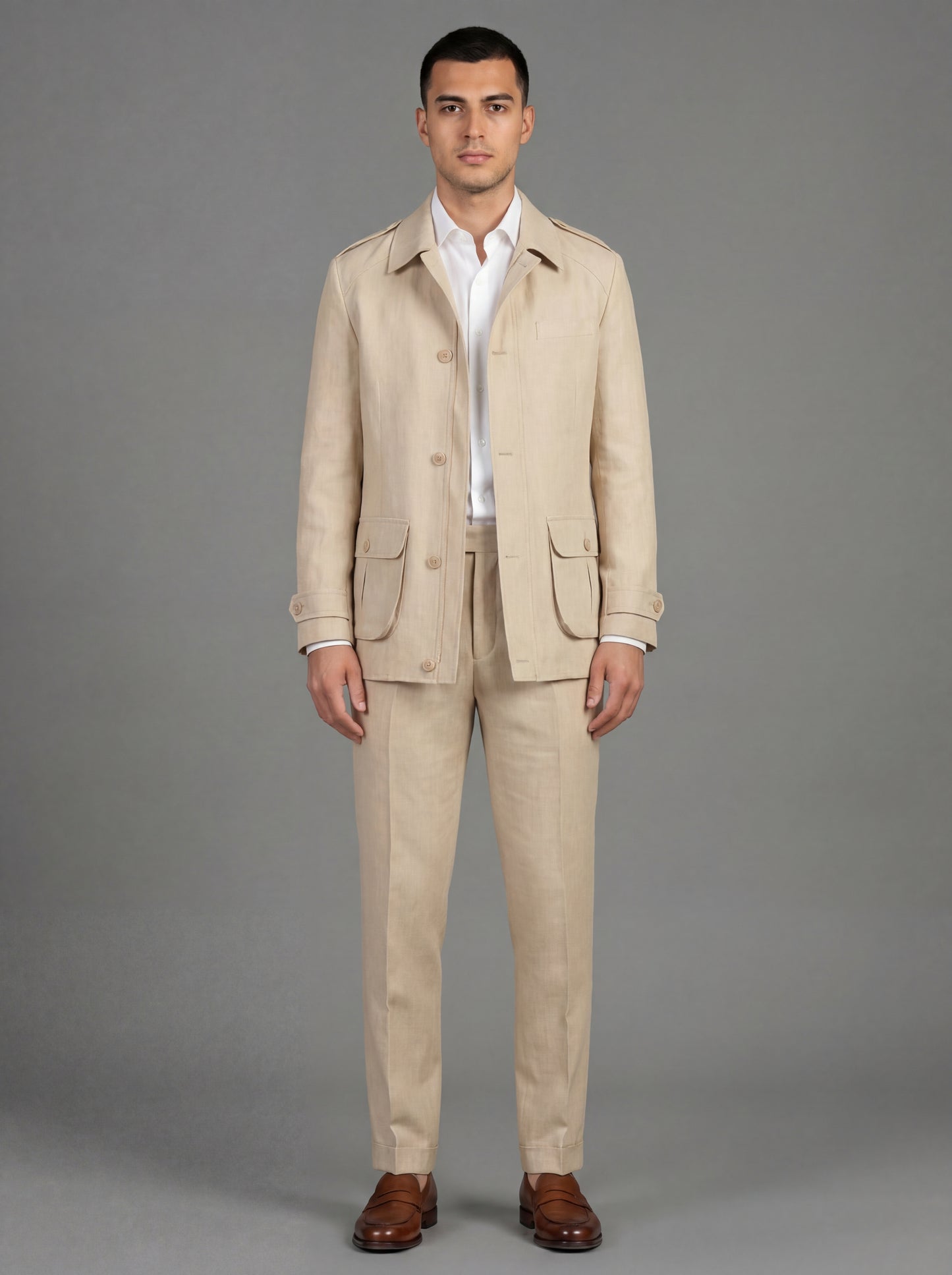 Jacob's Linen Saharan Jacket