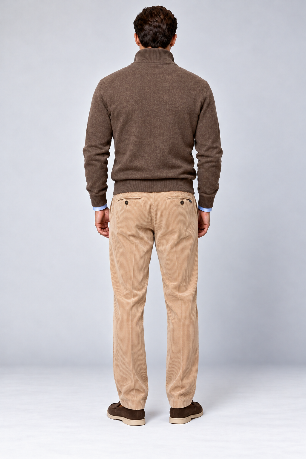Pantalone In Velluto Rocciatore Con Elastico