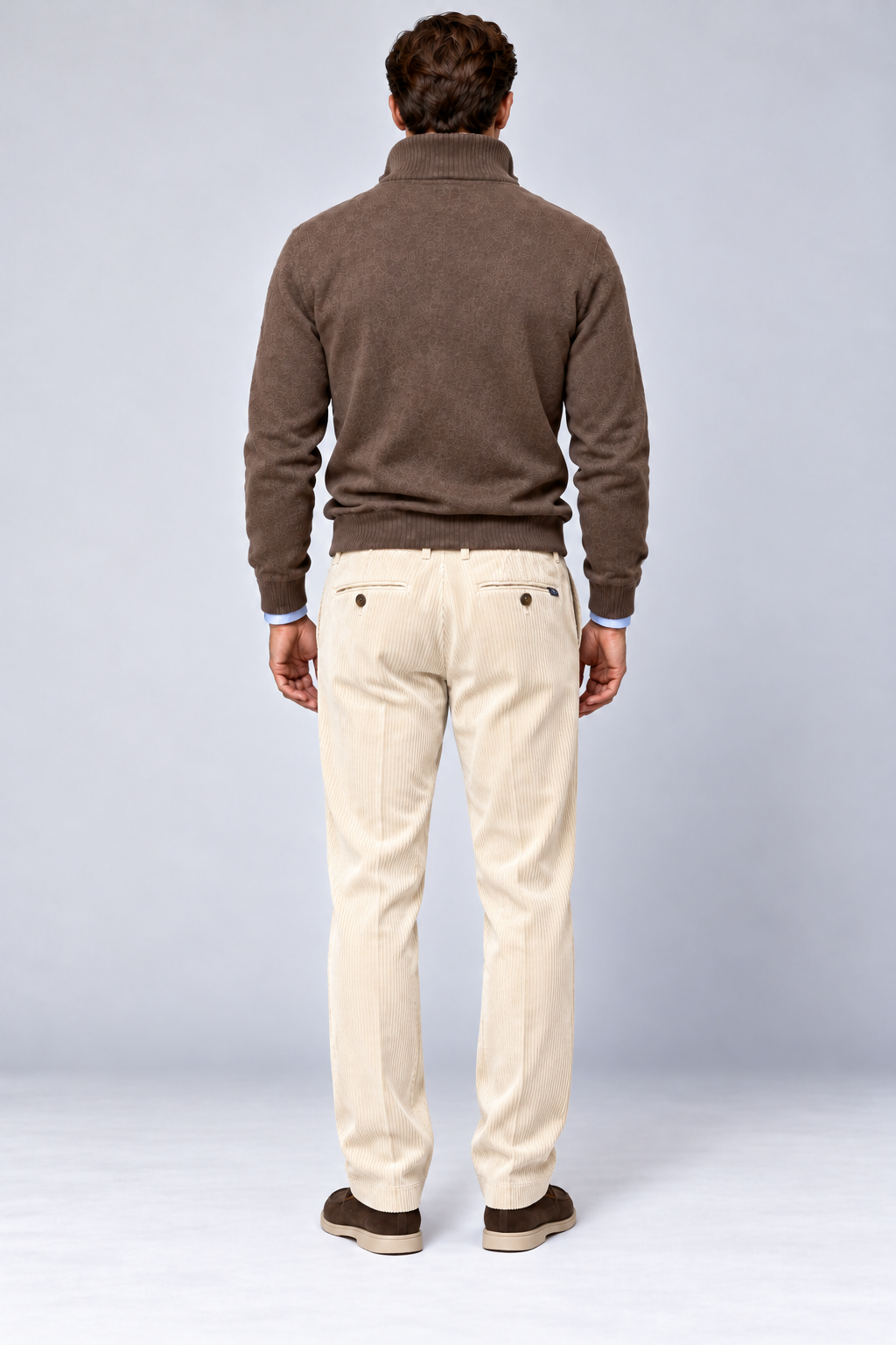 Pantalone In Velluto Rocciatore Con Elastico